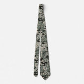 Black Forest Digital Camo Pattern Stropdas (Achterkant)