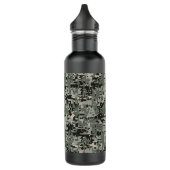 Black Forest Digital Camo Pattern Waterfles (Links)