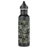 Black Forest Digital Camo Pattern Waterfles (Rechts)