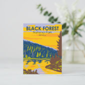 Black Forest National Park Duitsland  Briefkaart (Staand voorkant)