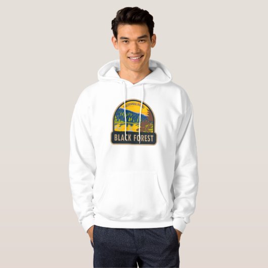 Black Forest National Park Duitsland  Hoodie (Voorkant volledig)