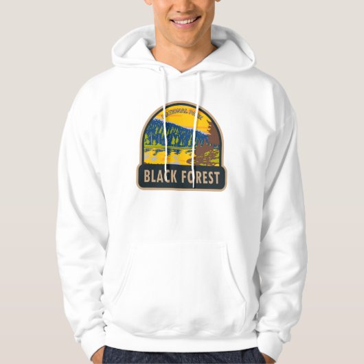 Black Forest National Park Duitsland  Hoodie (Voorkant)