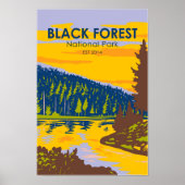 Black Forest National Park Duitsland  Poster (Voorkant)
