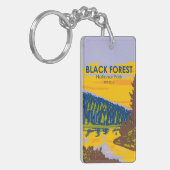 Black Forest National Park Duitsland  Sleutelhanger (Voorkant Links)