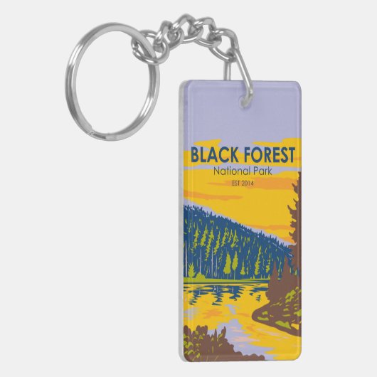 Black Forest National Park Duitsland  Sleutelhanger