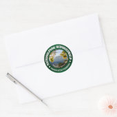 Black Forest NP Ronde Sticker (Envelop)