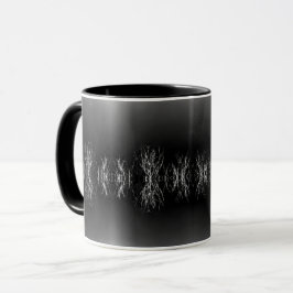 Black Forest Tree Branches Mystic Glow BW Mok