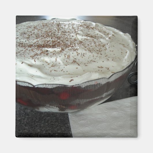 Black Forest Trifle - magnet (Voorkant)