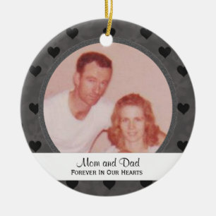 Black Forever in ons hart: Memorial: Ornament