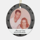 Black Forever in ons hart: Memorial: Ornament (Links)