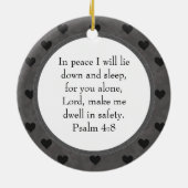 Black Forever in ons hart: Memorial: Ornament (Achterkant)