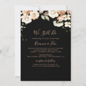 Black Formal Royal Floral We doen nog steeds gelof Kaart (Voorkant)