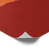 Black Framed Laten we wat muziek grafisch maken Poster (Hoek)