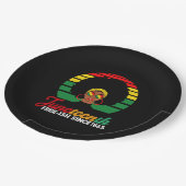 Black Freedom Free Ish sinds 1865 Juneteenth Papieren Bordje (Gekanteld)