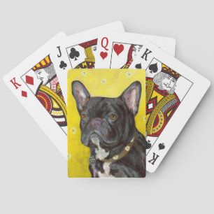 Black French Bulldog Dog-speelkaarten Speelkaarten