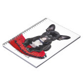 Black French Bulldog Foto // Gepersonaliseerd Notitieboek (Linkerzijde)