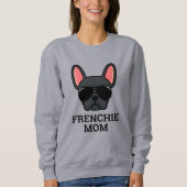 Black French Bulldog Frenchie Dog mama Trui (Voorkant)