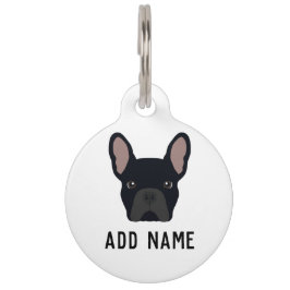 Black French Bulldog Huisdierpenning