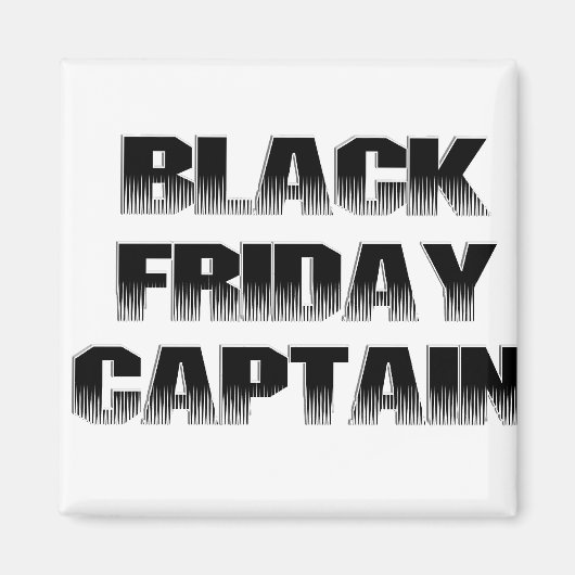 Black Friday Captain Magneet (Voorkant)