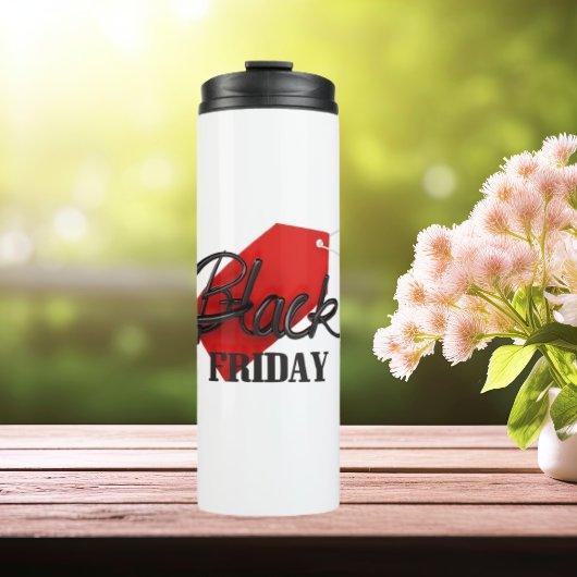 Black Friday Creatieve promotie Thermosbeker