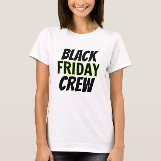 Black Friday Crew T-shirt (Voorkant)