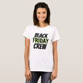 Black Friday Crew T-shirt (Voorkant volledig)