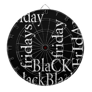 Black Friday Design Dartbord