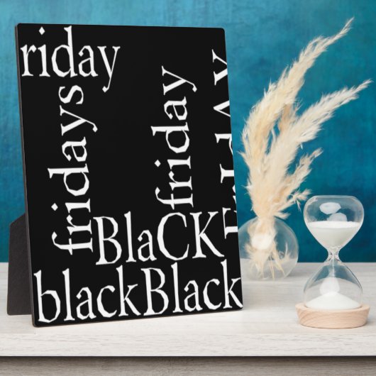 Black Friday Design Fotoplaat (Zijkant)