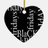 Black Friday Design Keramisch Ornament