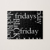 Black Friday Design Legpuzzel (Horizontaal)