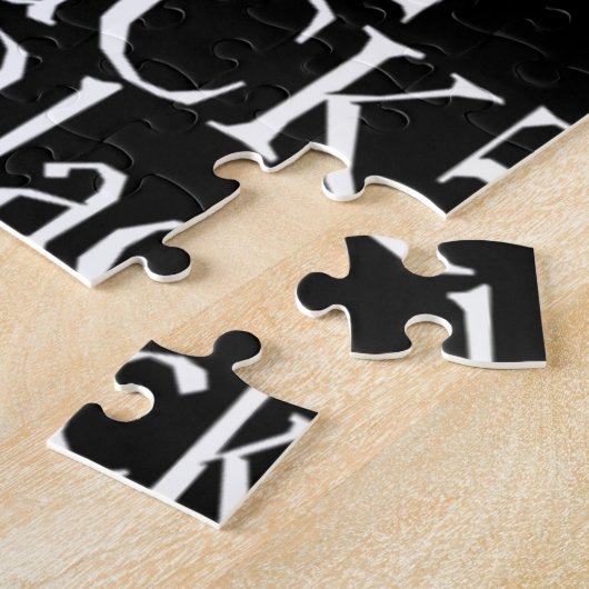 Black Friday Design Legpuzzel (Zijkant)