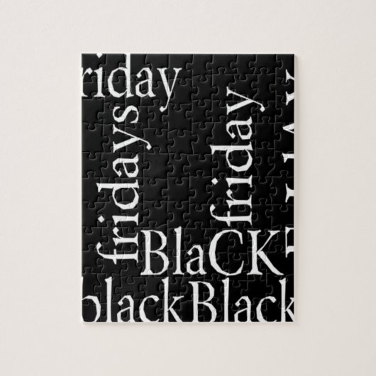 Black Friday Design Legpuzzel (Verticaal)