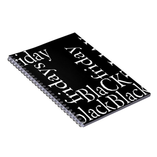 Black Friday Design Notitieboek (Rechterzijde)