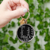 Black Friday Design Sleutelhanger (Hand)