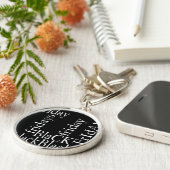 Black Friday Design Sleutelhanger (Zijkant)