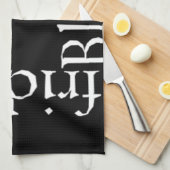 Black Friday Design Theedoek (Quarter Fold)