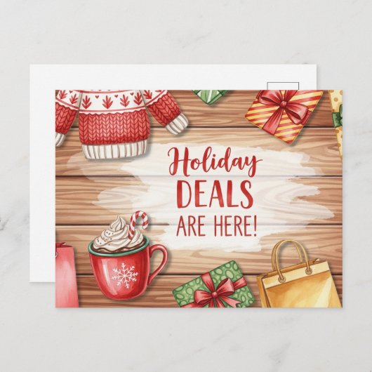 Black Friday en Cyber Monday Briefkaart (Voorkant / Achterkant)