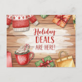 Black Friday en Cyber Monday Briefkaart (Voorkant)