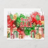 Black Friday en Cyber Monday: Briefkaart (Voorkant / Achterkant)