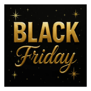 Black Friday Perfect Poster