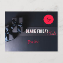 Black Friday Promoties Briefkaart