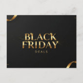 Black Friday Promoties Briefkaart (Voorkant)