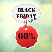 Black Friday Raamsticker (Vel 3)
