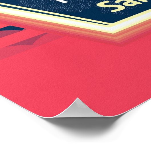 Black Friday Sale Ad  Poster (Hoek)