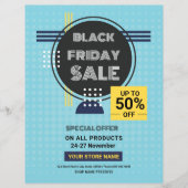 Black Friday Sale Flyer Sjabloon (Voorkant)