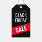 Black Friday SALE Kleding Hang Prijs Label Cadeaulabel (Achterkant)