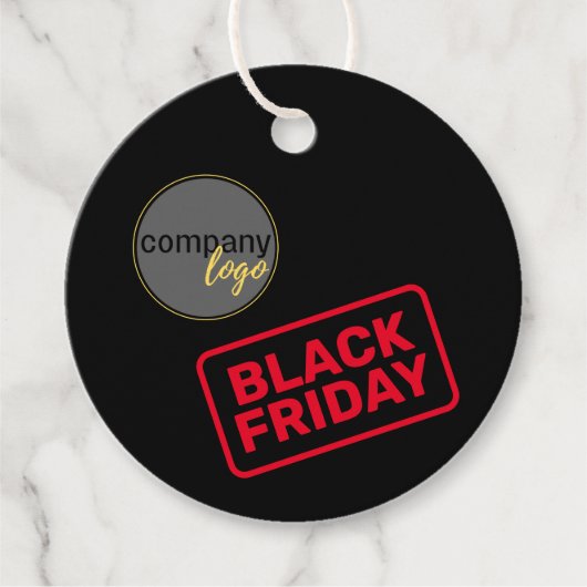 BLACK FRIDAY SALE KORTING ZAKELIJK LOGO PRIJS LABE BEDANKJES LABELS (Voorkant)