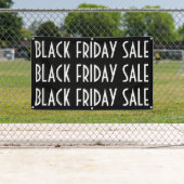 Black Friday Sale Outdoor Vinyl Banner Grommets (Insitu)