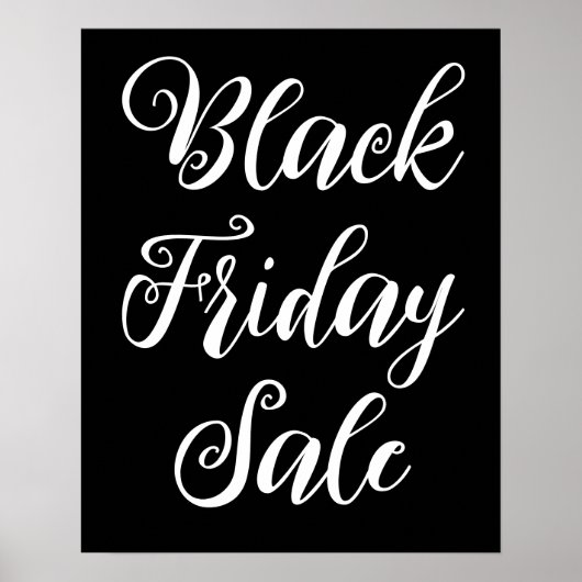 Black Friday Sale Teken, Winkel Sale Poster (Voorkant)