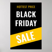 Black Friday SALE Zakelijke Korting Promotieadvert Poster (Voorkant)